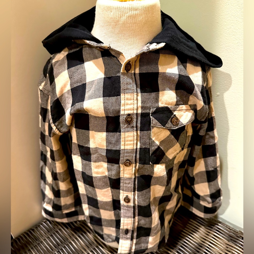 Art Class Flannel Hoodie, 3T *BUNDLE! 2 for $15 or 3 for $20!!